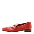 Calfskin Matte Crocodile Womens Paris Loafers 36 Orange Solaire