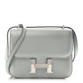 Metallic Chevre Chamkilight Constance 18 Argent