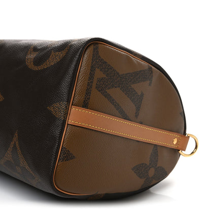 Reverse Monogram Giant Speedy Bandouliere 30