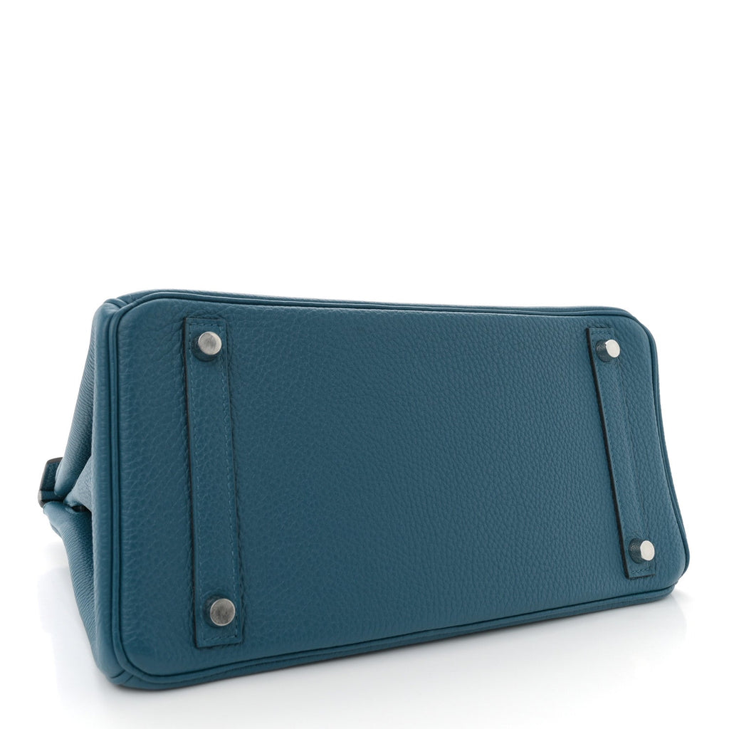 Togo Birkin 30 Bleu De Galice
