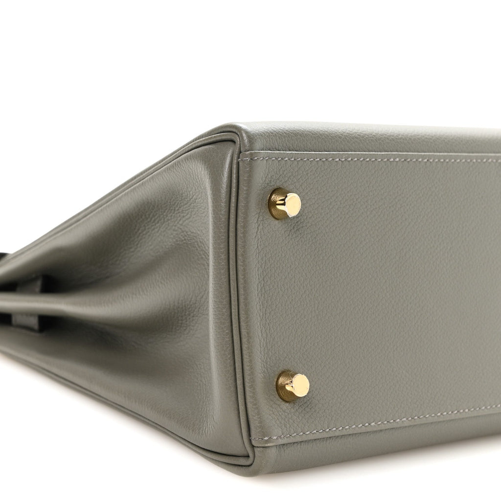 Evercolor Kelly Retourne 28 Gris Meyer