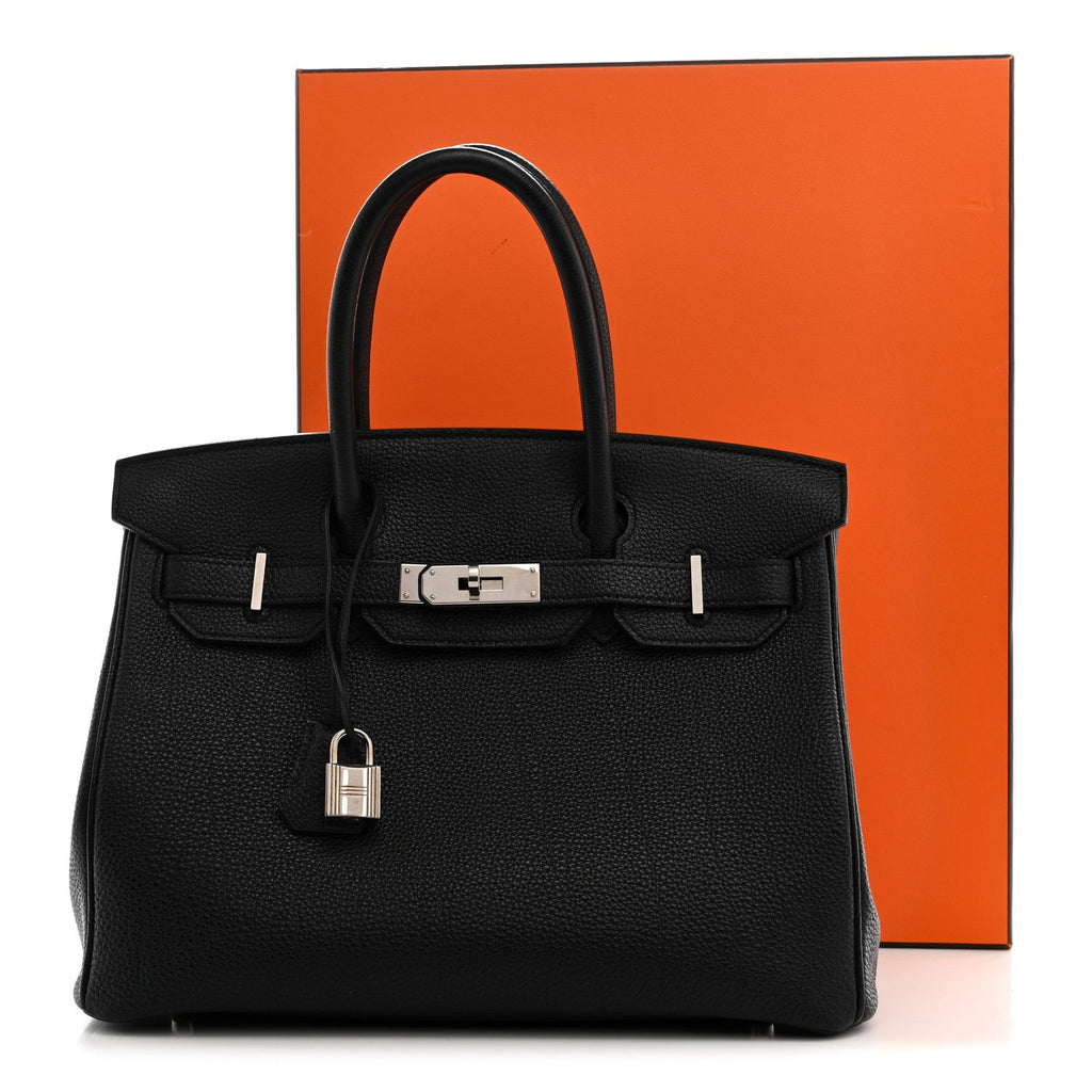 Togo Birkin 30 Black