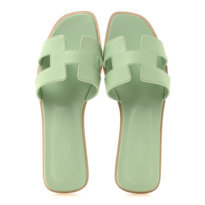 Epsom Oran Sandals Vert Jade