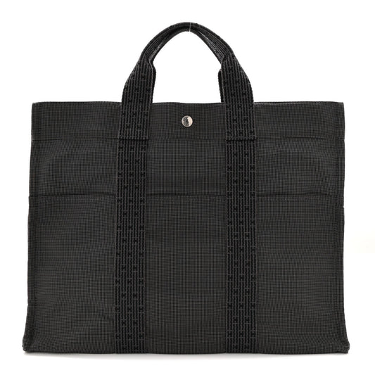 Canvas Herline MM Tote Grey