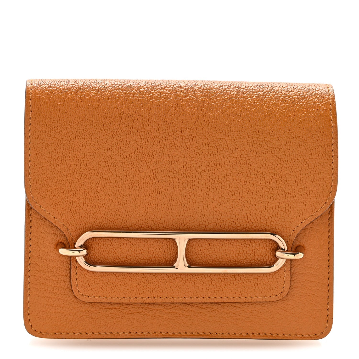 Chevre Mysore Roulis Slim Wallet Caramel