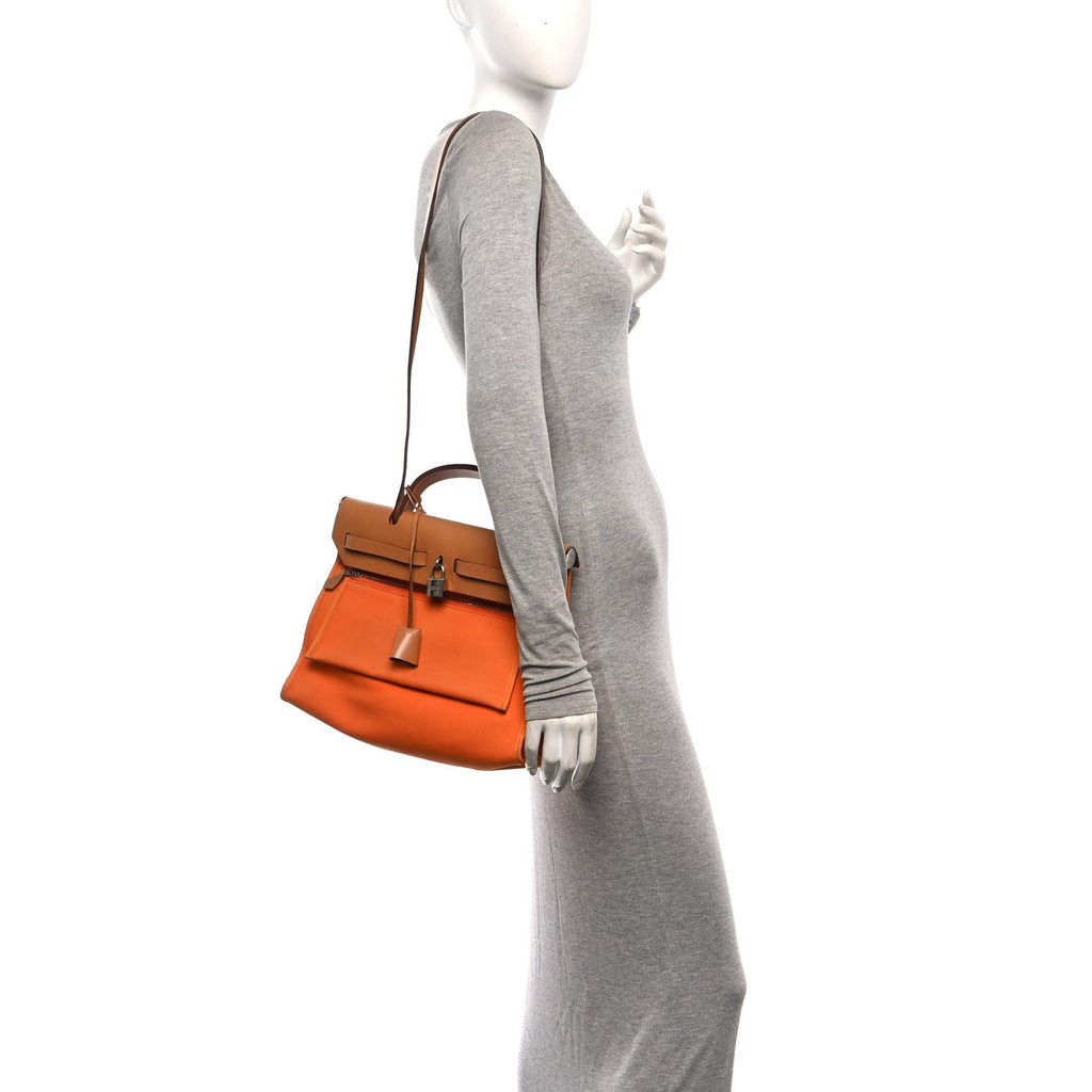 Vache Hunter Toile Herbag Zip 31 PM Orange