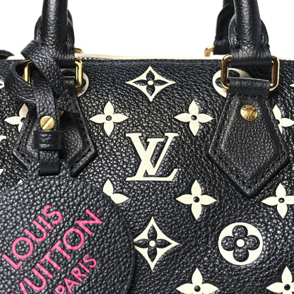Empreinte Monogram Spring in the City Speedy Bandouliere 20 Black White Pink