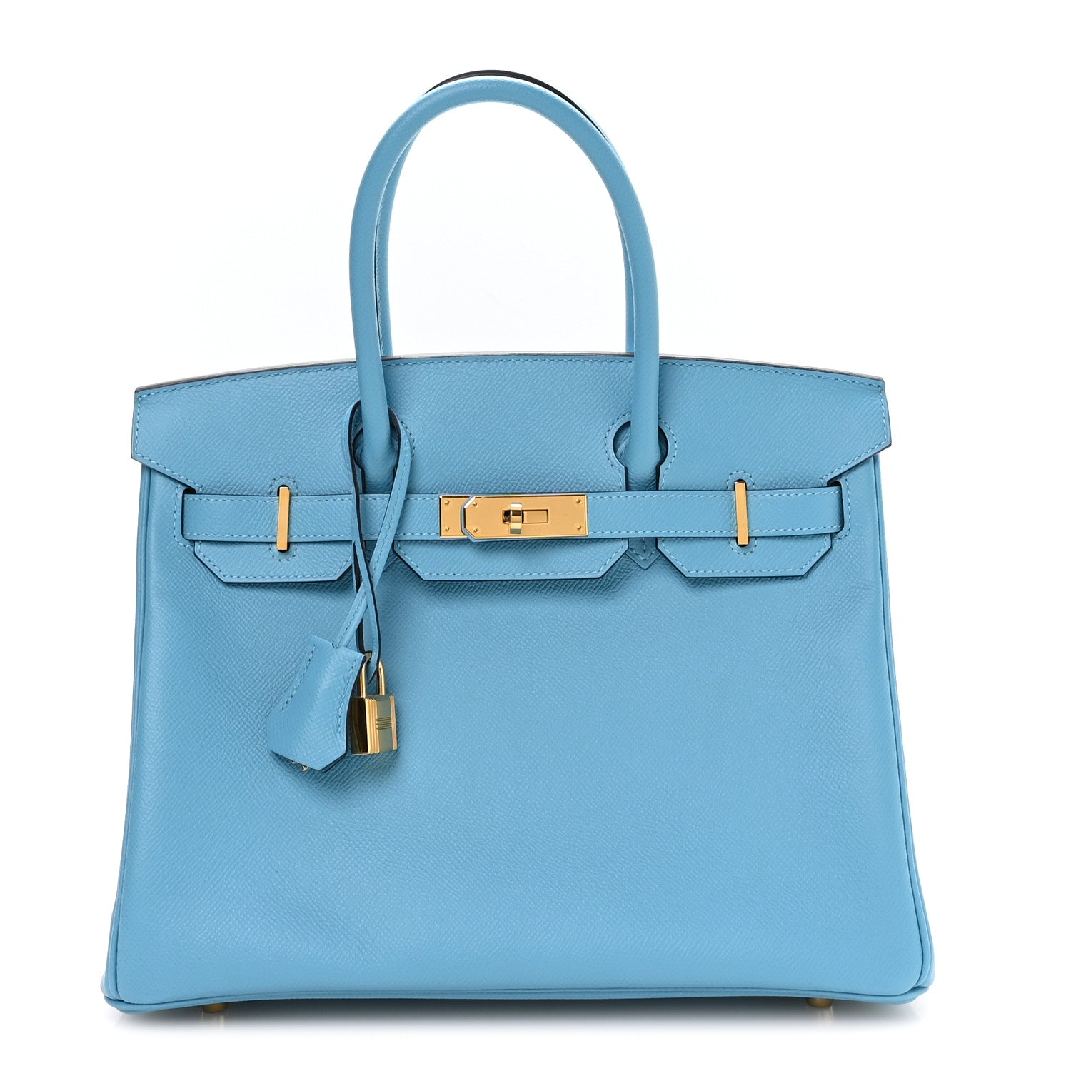Epsom Birkin 30 Bleu Du Nord