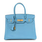 Epsom Birkin 30 Bleu Du Nord