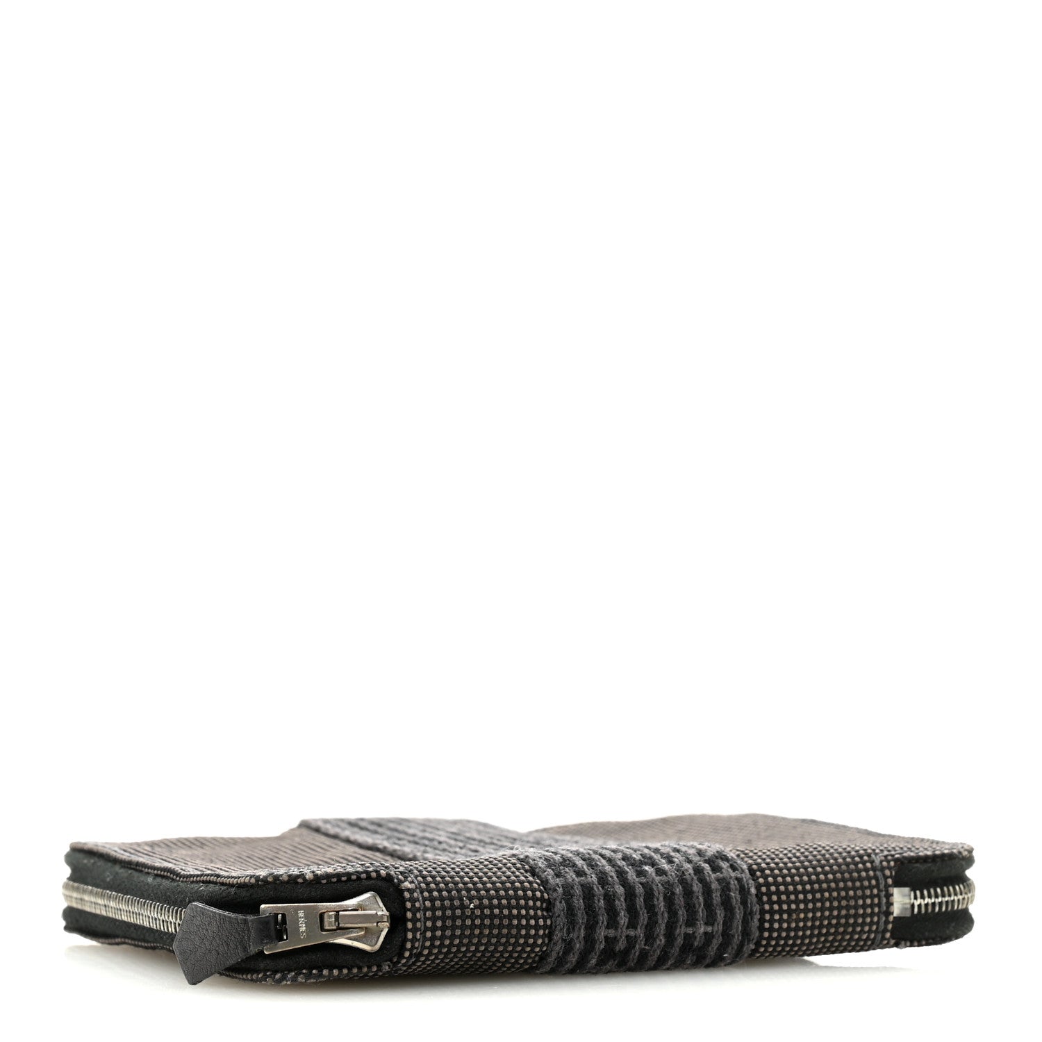 Canvas Herline Zip Wallet Grey