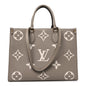 Empreinte Monogram Giant Onthego MM Tourterelle Creme
