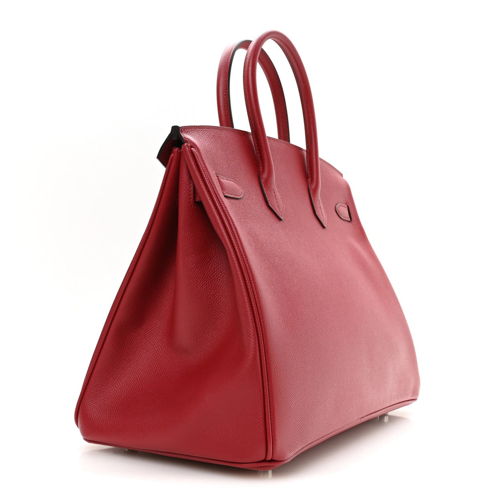 Epsom Birkin 35 Rouge Grenat