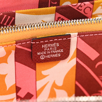 Epsom Silk'In Wallet  Rouge H