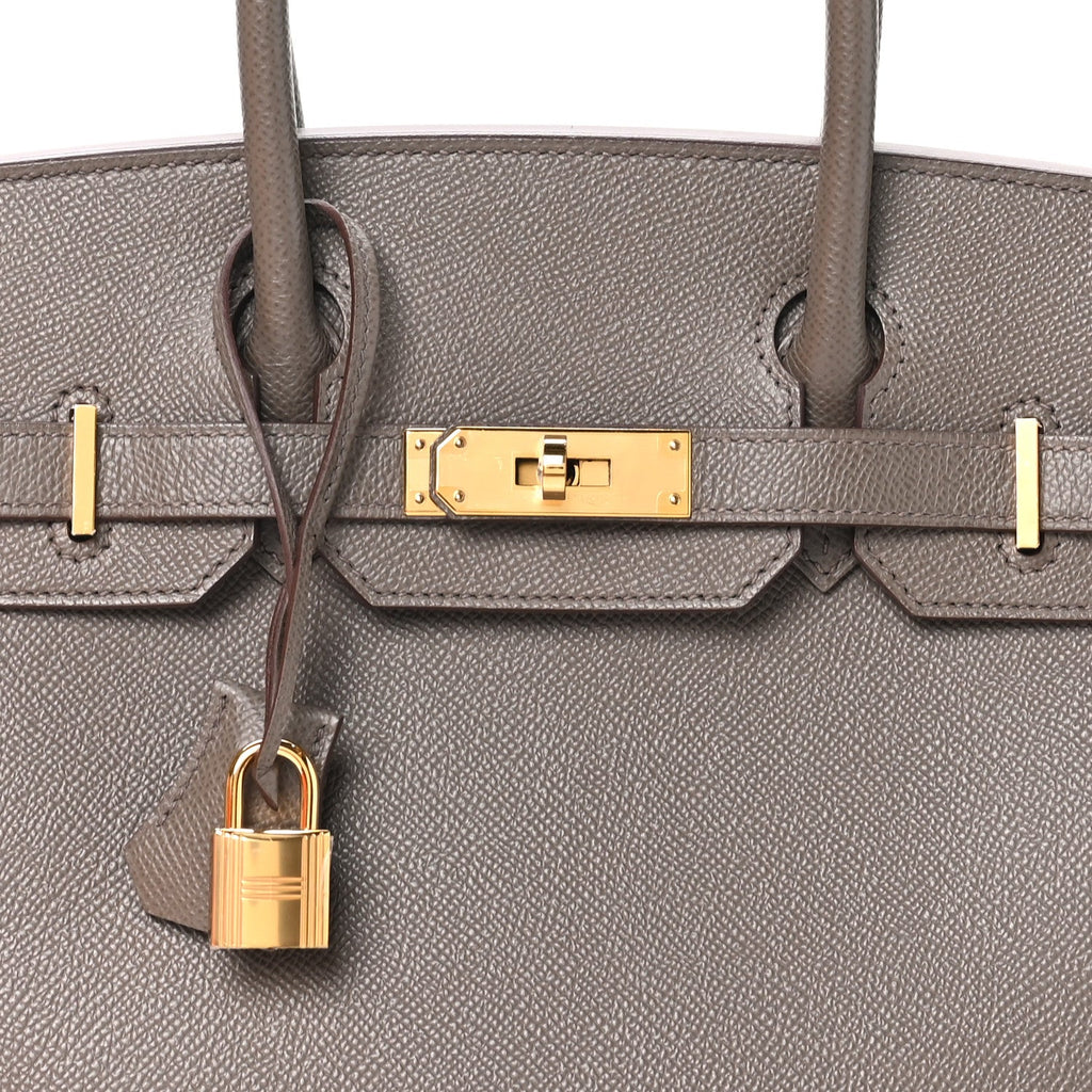 Epsom Birkin Sellier 30 Etain