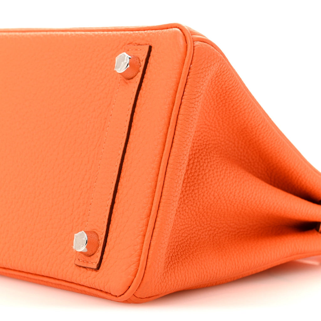 Togo Birkin 25 Orange Minium