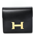 Box Constance Short Wallet Black