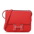 Epsom Enamel Constance 18 Rouge de Coeur Rubis