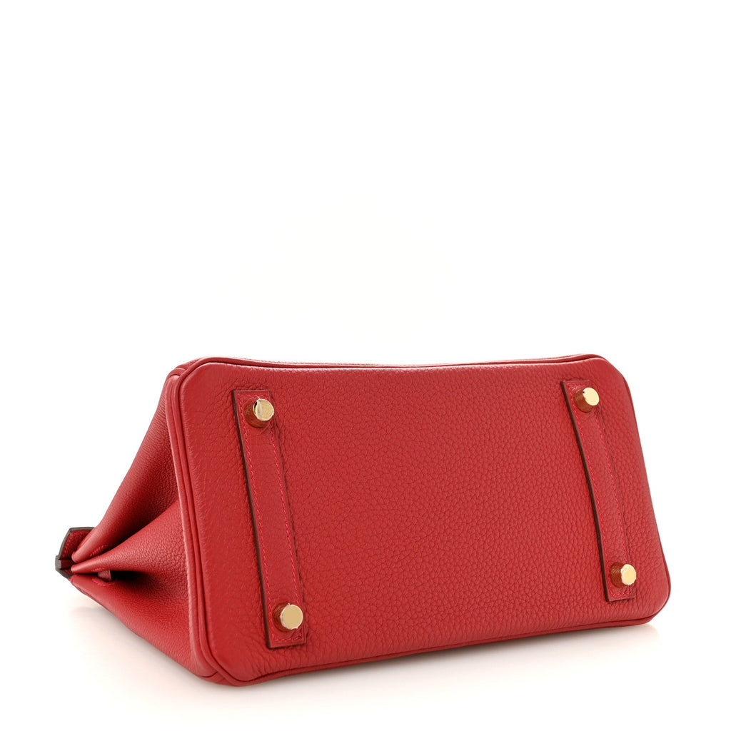 Togo Birkin 25 Rouge Vif