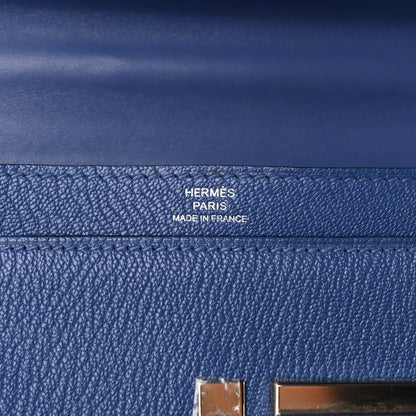 Chevre Mysore Mini Verrou Chaine Bag Bleu Agate