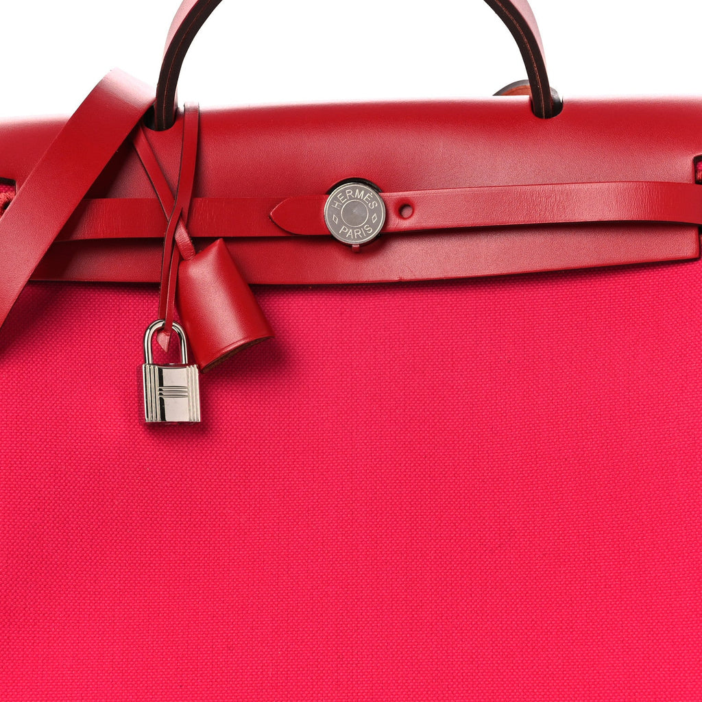 Military Toile Vache Hunter Herbag Zip Retourne PM 31 Rose Mexico Rouge Piment