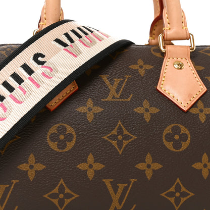 Monogram Speedy Bandouliere 20 Black