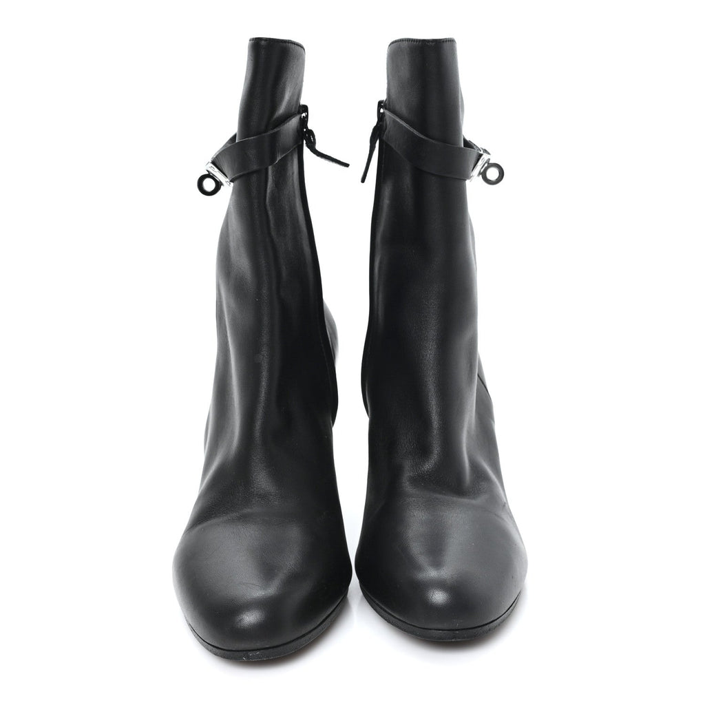 Calfskin Saint Germain Ankle Boots 37.5 Black