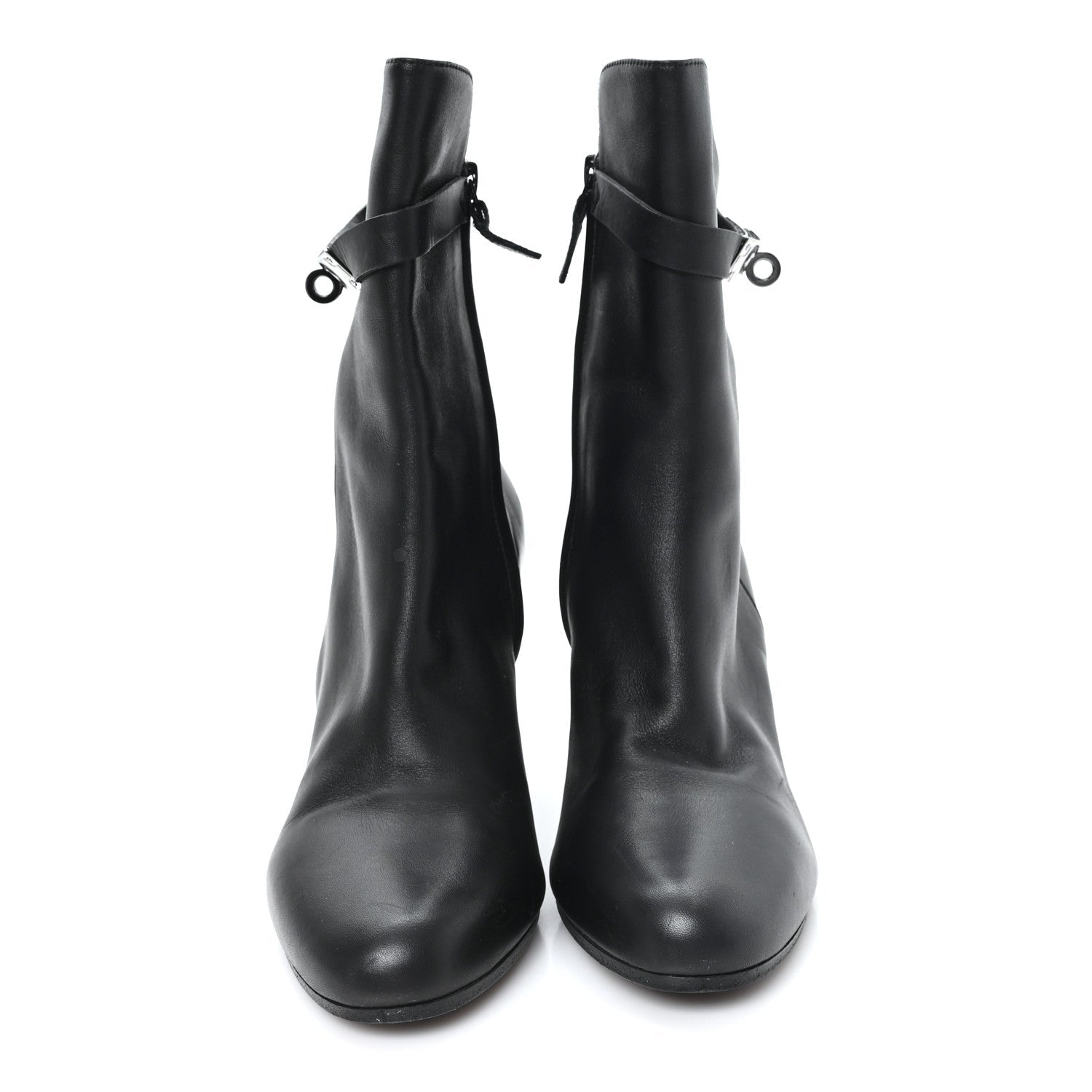 Calfskin Saint Germain Ankle Boots 37.5 Black