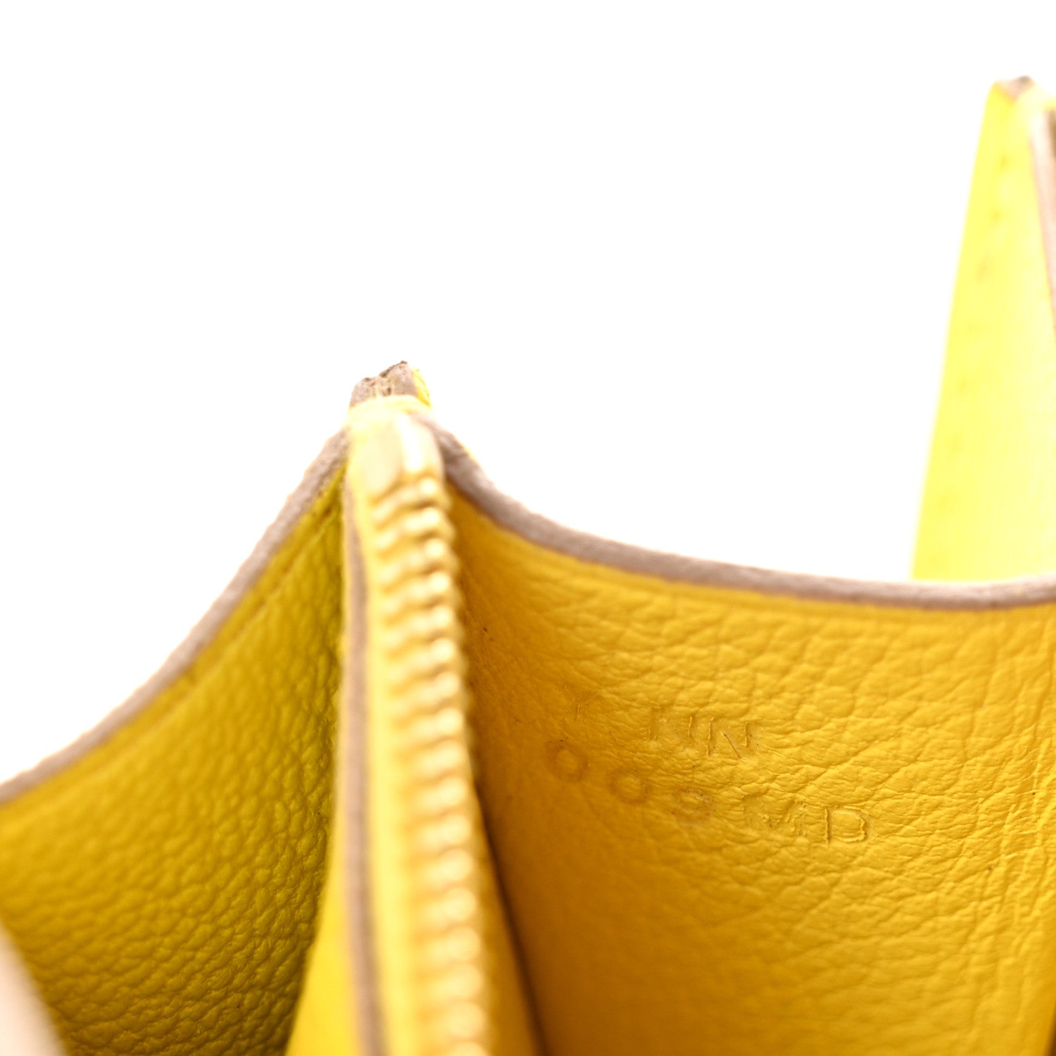 Evercolor Constance Compact Passant Wallet Lime