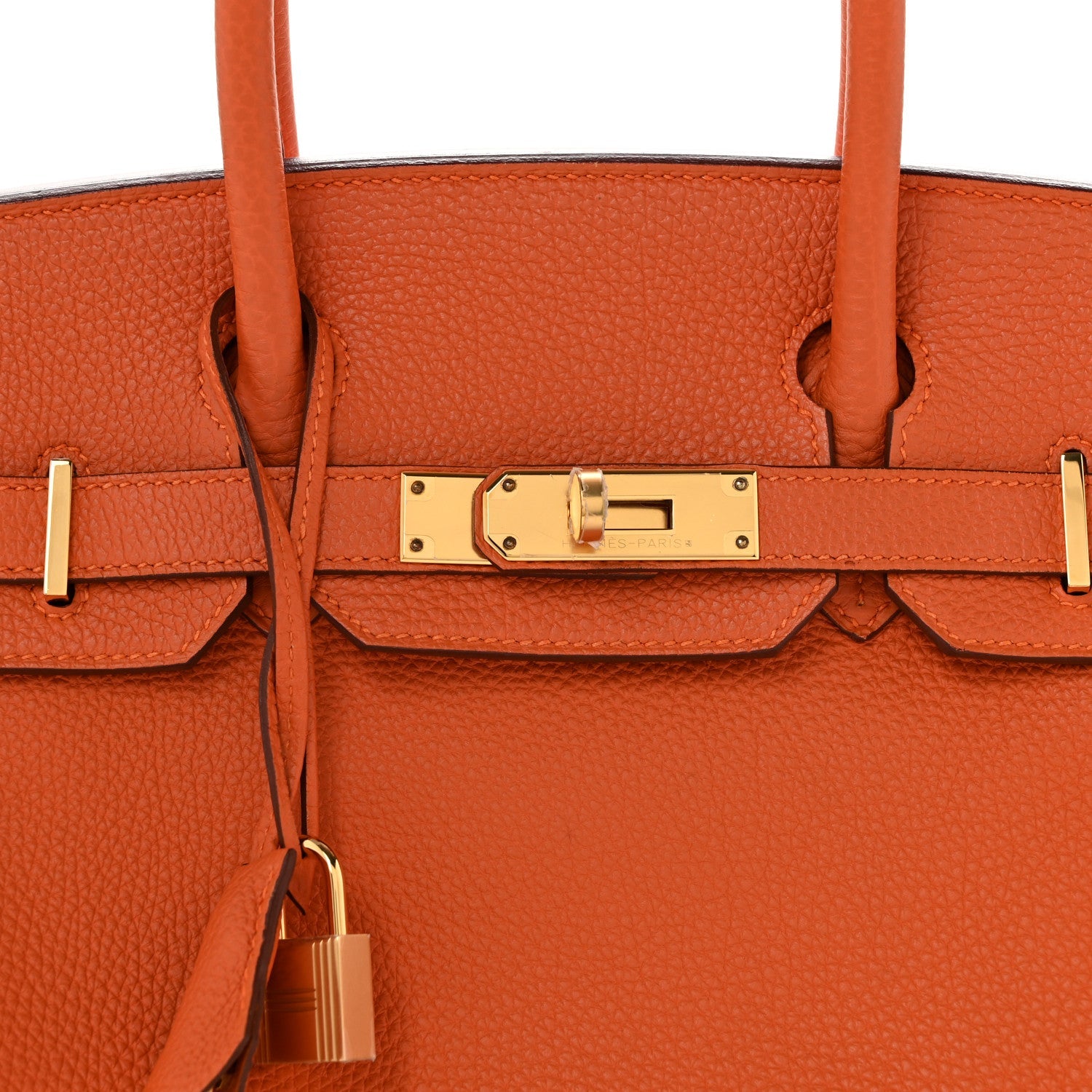 Togo Birkin 30 Orange