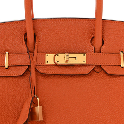 Togo Birkin 30 Orange