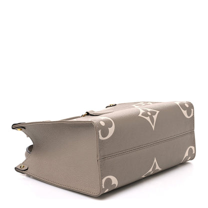 Empreinte Monogram Giant Onthego PM Tourterelle Creme