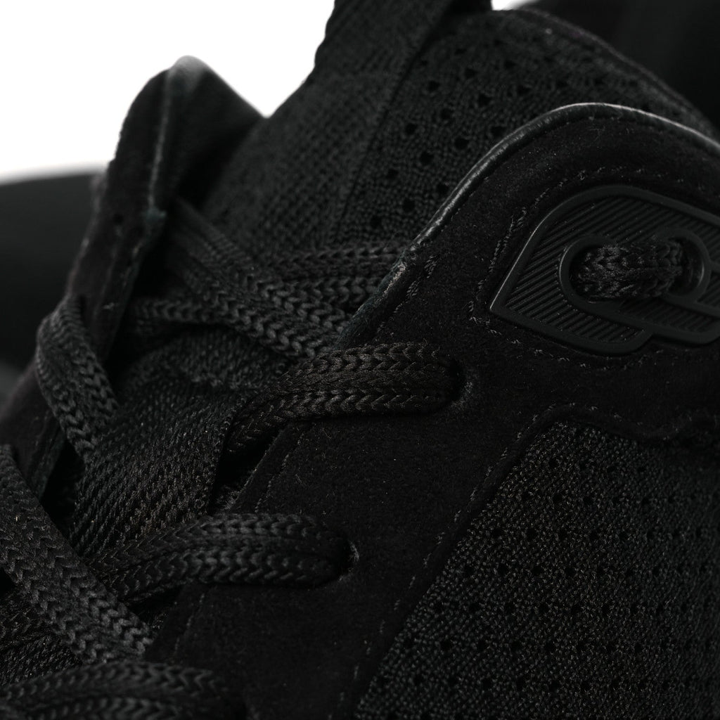 Technical Knit Suede Heros Sneakers 40 Black