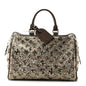 Sequin Monogram Sunshine Express Speedy Kaki