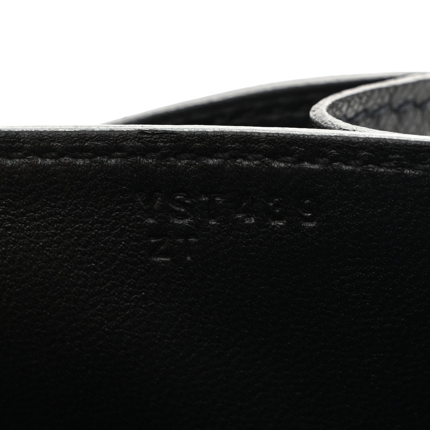 Madame Calfskin Lizard Constance 24 Black Ombre