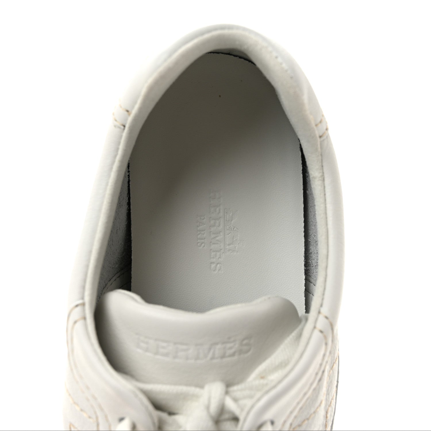 Supple Calfskin Master Sneakers 37 Beige Glaise