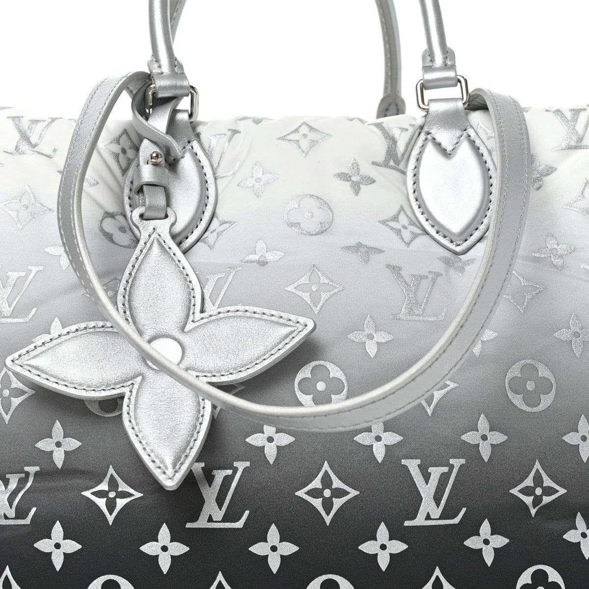 Nylon Monogram Gradient LV Snow Onthego MM Frost