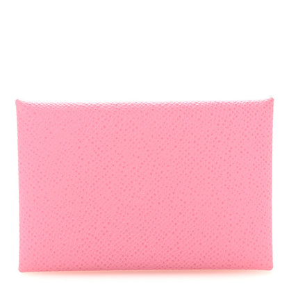 Epsom Calvi Card Case 5P Pink