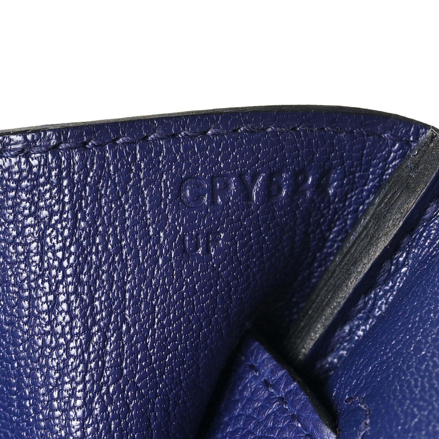 Togo Birkin 30 Bleu Encre