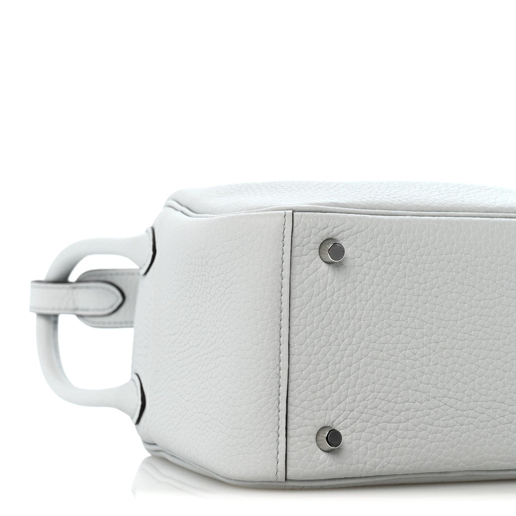 Taurillon Clemence Mini Lindy 20 Bleu Pale
