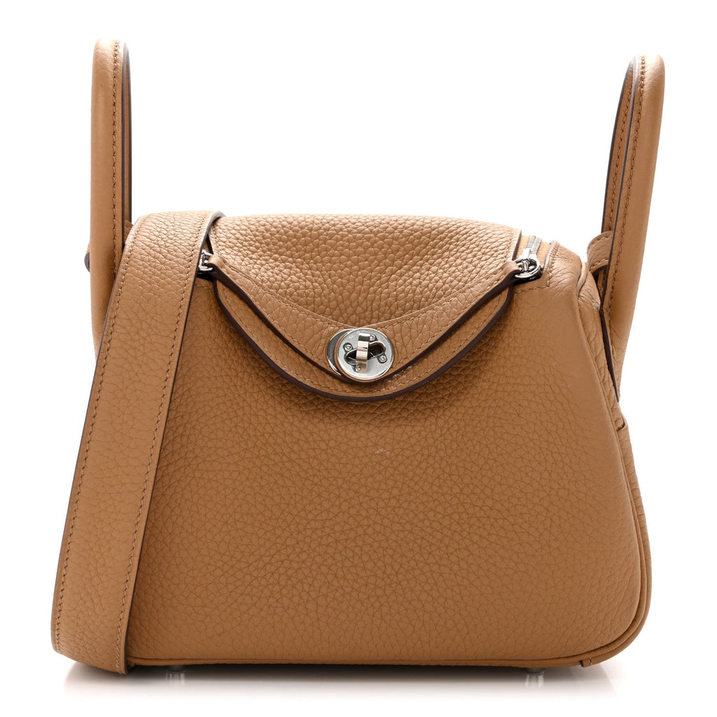 Taurillon Clemence Mini Lindy 20 Biscuit