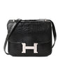 Shiny Alligator Constance 18 Black