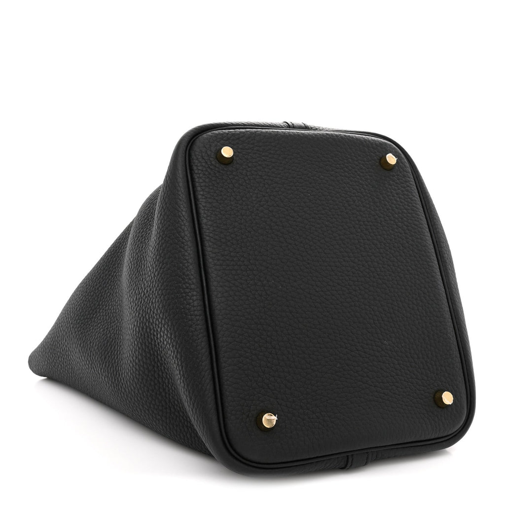 Taurillon Clemence Picotin Lock 22 MM Black