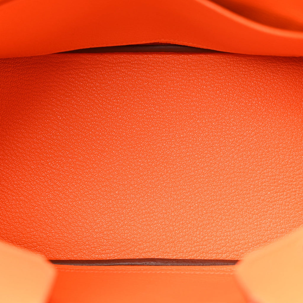 Togo Birkin 25 Orange Minium