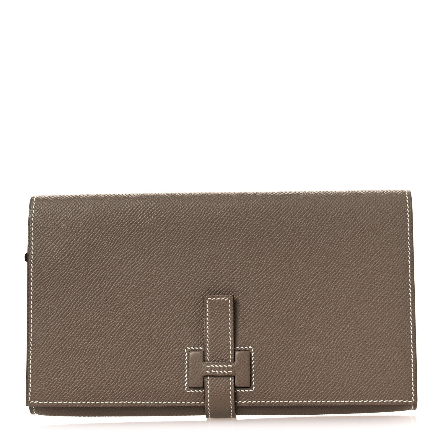 Epsom New H Passant Toutenmain Wallet Etoupe