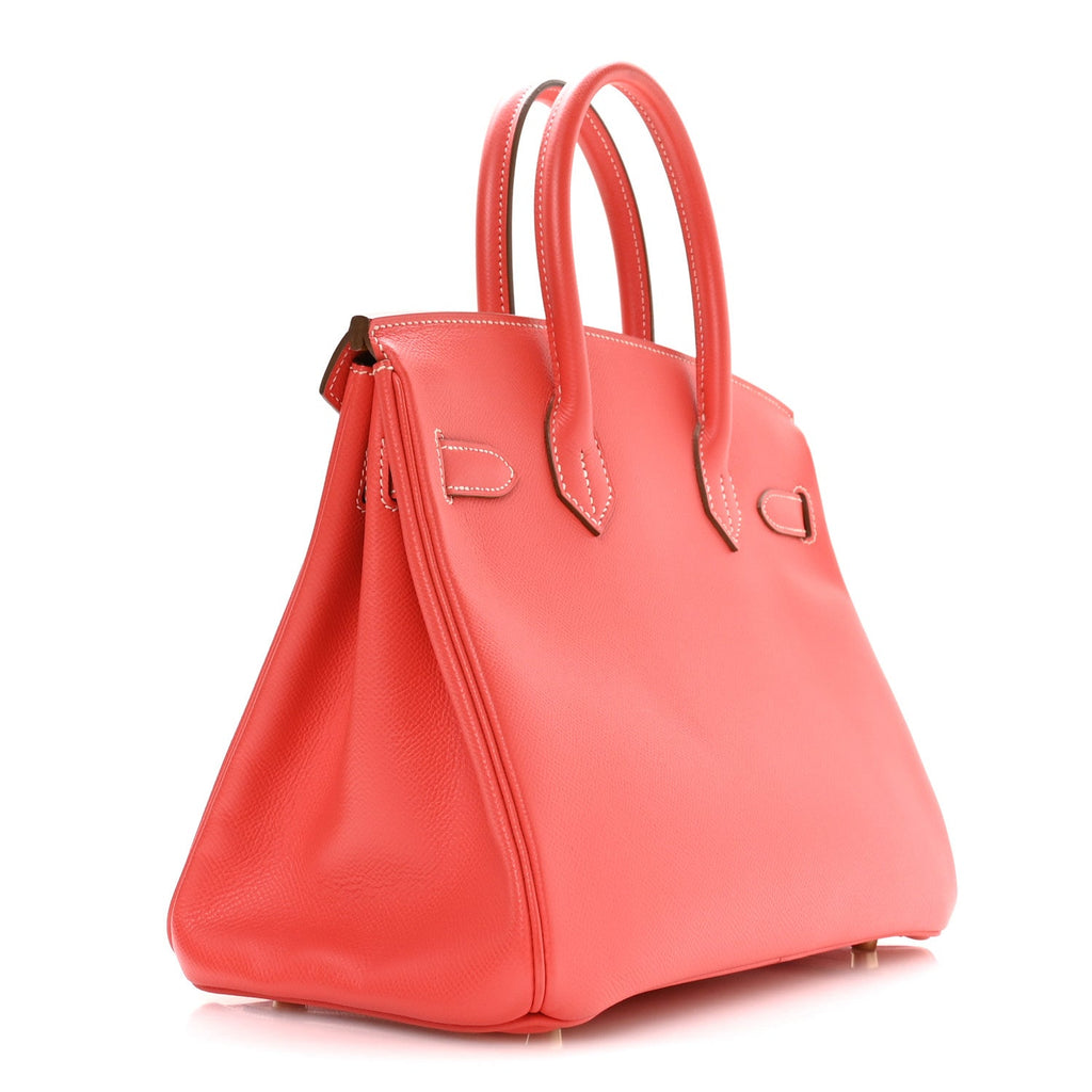 Epsom Candy Birkin 30 Rose Jaipur Gold