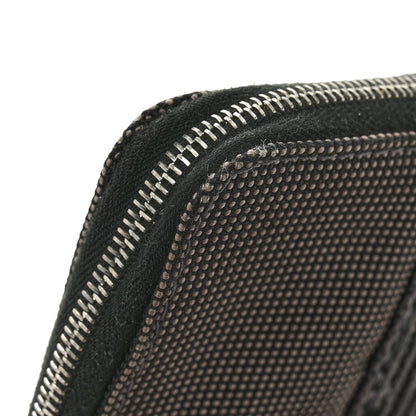 Canvas Herline Zip Wallet Grey