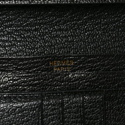Chevre Mysore Bearn Compact Wallet Black