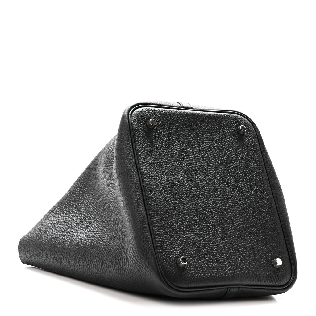 Taurillon Clemence Picotin Lock 22 MM  Black