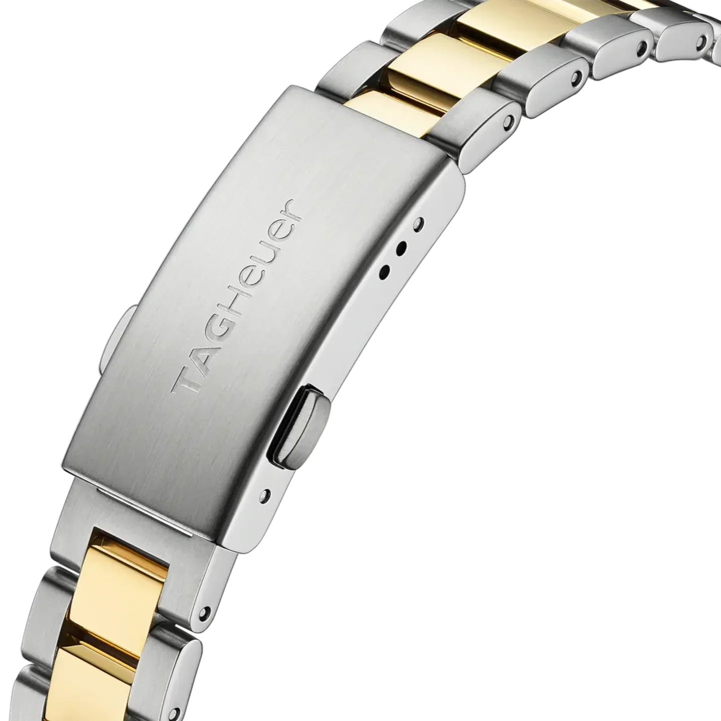 Tag Heuer Aquaracer Diamonds Mother of Pearl Dial Two Tone Steel Strap Watch for Men - WBD1422.BB0321