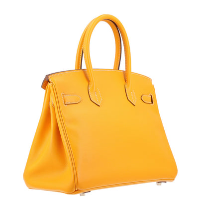 Epsom Candy Birkin 30 Jaune D'Or Feu